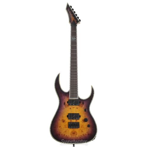  B.C. Rich Shredzilla Extreme with Hipshot Bridge - Purple Haze Transparent