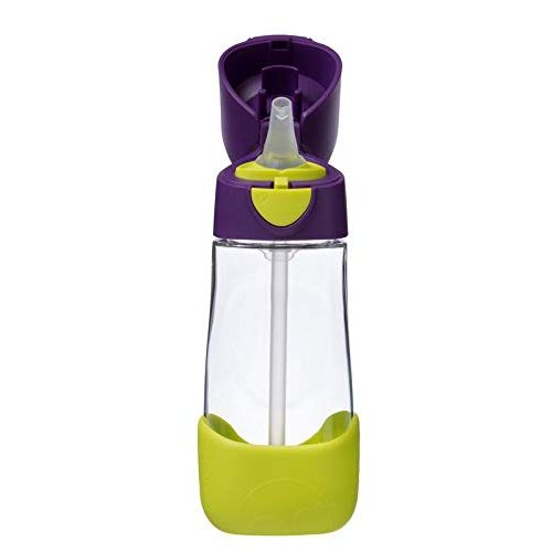  b.box Tritan Drink Bottle, Passion Splash, Purple, 15 Ounce