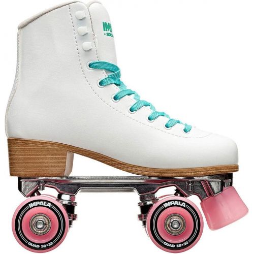  [아마존베스트]Impala Sidewalk Womens Roller Skates - White/Pink - 7