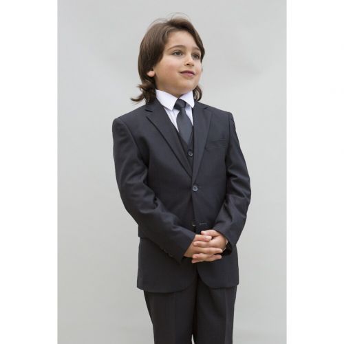  B100 CHARCOAL Boy Suit