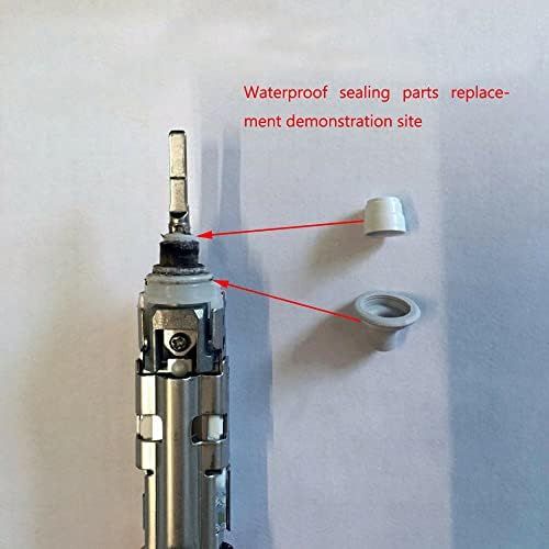  BAAQII Electric Toothbrush Waterproof Sealing Parts Rubber Pads for Philips HX6730 HX6930 HX9340