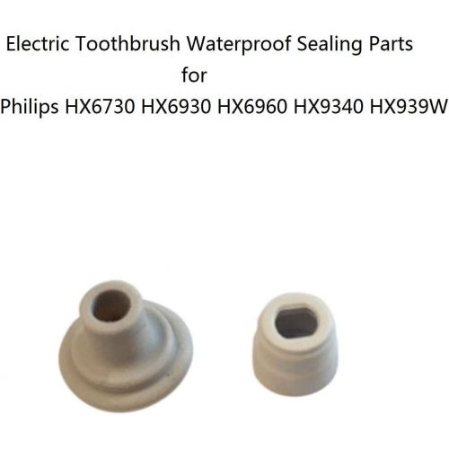  BAAQII Electric Toothbrush Waterproof Sealing Parts Rubber Pads for Philips HX6730 HX6930 HX9340