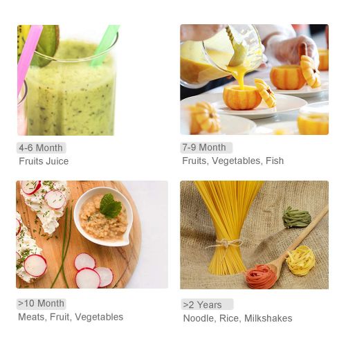  [아마존베스트]BABLE Baby Food Maker for Infants and Toddlers, Bable All-in-1 Food Processor Mills Machine with Steam, Blend, Chop, Sterilize, Warm Milk, Defrost, Grinder to Make Puree and Juice, Touch