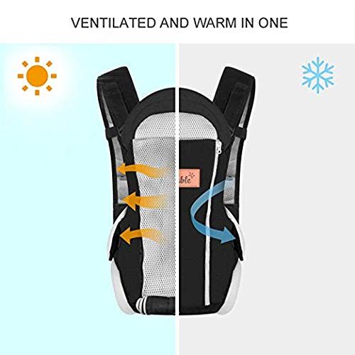  [아마존베스트]BABLE Bable Baby Carrier Ergonomic, Soft Carrier Newborn-for Baby 8-20 lbs-Baby Wrap Carrier Comfortable for All Seasons