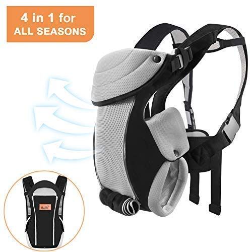  [아마존베스트]BABLE Bable Baby Carrier Ergonomic, Soft Carrier Newborn-for Baby 8-20 lbs-Baby Wrap Carrier Comfortable for All Seasons