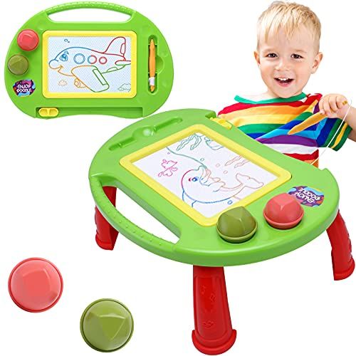  [아마존베스트]BABLOCVID Magnetic Drawing Board,Toys for 1-2 Year Old Girls,Magna Erasable Doodle Board for Kids,A Colorful Etch Education Sketch Table Doodle Pad Toddler Toys for Girls Boys Age 2 3 4 5 Gi