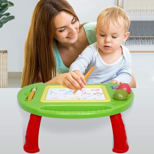  [아마존베스트]BABLOCVID Magnetic Drawing Board,Toys for 1-2 Year Old Girls,Magna Erasable Doodle Board for Kids,A Colorful Etch Education Sketch Table Doodle Pad Toddler Toys for Girls Boys Age 2 3 4 5 Gi