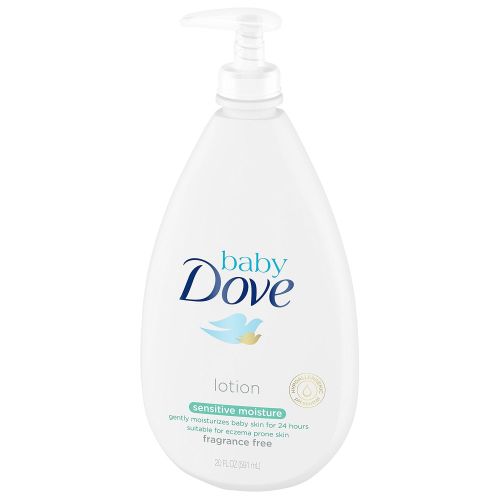  BABY DOVE LOTION Baby Dove Sensitive Moisture Face and Body Lotion 20 oz