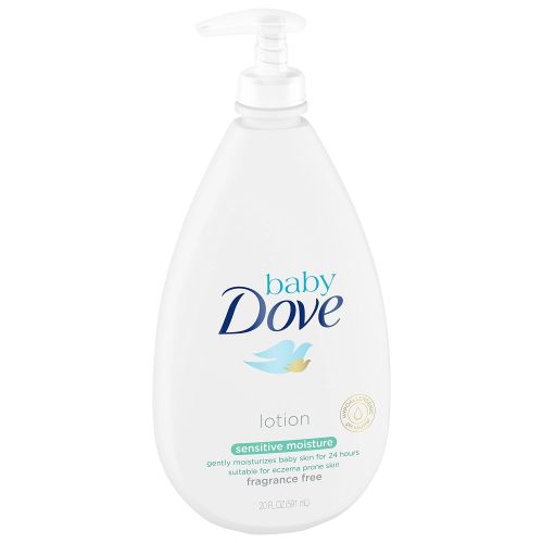  BABY DOVE LOTION Baby Dove Sensitive Moisture Face and Body Lotion 20 oz
