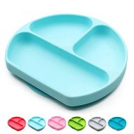 [아마존베스트]Baby Droem Suction Plates for Toddlers, Children, Babies, Silicone Placemats for Kids Stick to Portable High...