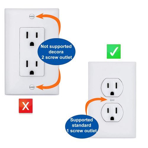  [아마존베스트]Baby Droem Self Closing Electrical Outlet Covers, Child Proof Safety Universal Wall Socket Plugs, Automatic Sliding Cap Cover Standard Wall Outlet Plate (8 Pack)