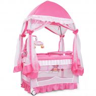 BABY JOY Portable Playard, Convertible Baby Playpen with Removable Bassinet, Changing Table, Music...