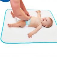 [아마존베스트]BABY LOOVI Portable Changing Pad with Free Storage Bag  Waterproof Reusable Changing Pad Extra Large Size...