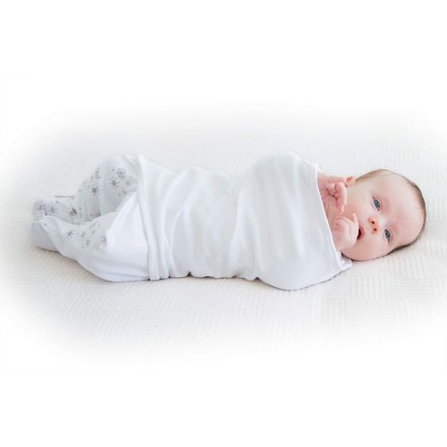  BABY SENSE Baby Sense Cuddlegrow Swaddle Blanket Baby Wrap with Legs (Stone)