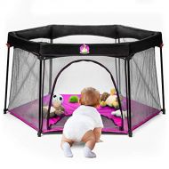 [아마존베스트]BABYSEATER Portable Playard Play Pen for Infants and Babies - Lightweight Mesh Baby Playpen with...