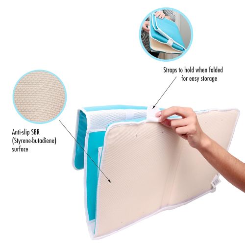  BABYcall Wellness Goodies Baby Bath Kneeler and Elbow Pad -Deluxe Safety Bath Kneeler Designed to Ease Knee...