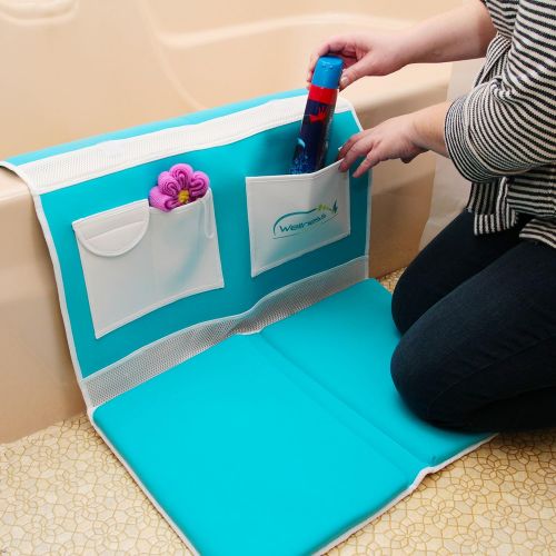  BABYcall Wellness Goodies Baby Bath Kneeler and Elbow Pad -Deluxe Safety Bath Kneeler Designed to Ease Knee...