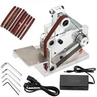 Diy Mini Belt Sander Electric Knife Apex Edge Sharpener Sanding Machine Belts Adapter Polisher Kits 7 Speed Diy Polishing Grinding Machine Power Tools Sander