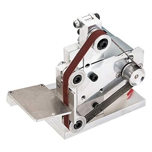  [아마존베스트]Bachin Diy Mini Belt Sander Electric Knife Apex Edge Sharpener Sanding Machine Belts Adapter Polisher Kits 7 Speed Diy Polishing Grinding Machine Power Tools Sander