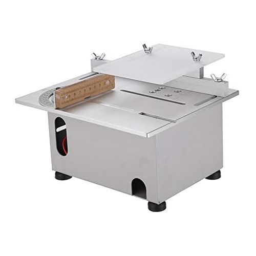  [아마존베스트]Bachin Upgrade Version Table Saw Mini Precision Table Saws DIY Wood Working Lathe Polisher Drilling Machine for DIY Handmade Wooden Model Crafts, Printed Circuit Board Cutting