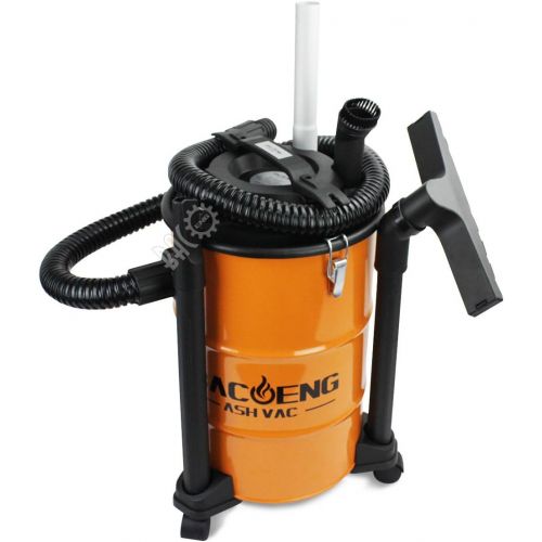  BACOENG 5.3-Gallon Ash Vacuum Cleaner with Double Stage Filtration System, Advanced Ash Vac