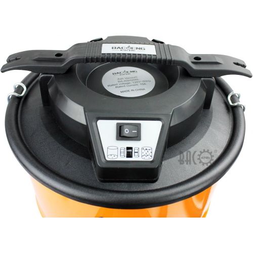  [아마존베스트]BACOENG 5.3-Gallon Ash Vacuum Cleaner with Double Stage Filtration System, Advanced Ash Vac