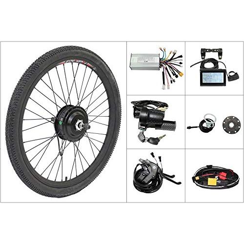  BAFANG 36V 48V 500W Thread on bruchless Geared Hub Motor 20, 24, 26, 27.5”, 28”, 29er, 700C Rear Wheel Ebike Conversion Kit