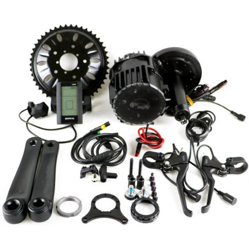  Bafang BBS03/BBSHD Lastest Model 48V 1000W Ebike Electric Bicycle Motor 8fun Mid Drive Electric Bike Conversion Kit