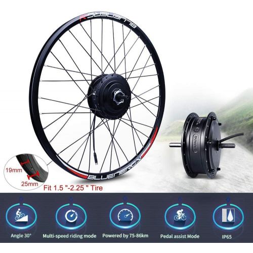  BAFANG 48V 500W Front Hub Motor Electric Bike Conversion Kit for 20 26 27.5 700c inch Wheel Drive Engine with LCD Display with Battery and Charger