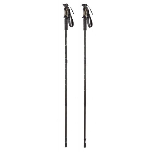  BAFX Products 1 Pair (2 Poles) Adjustable Anti Shock Strong & Lightweight Aluminum Hiking Poles for Walking or Trekking