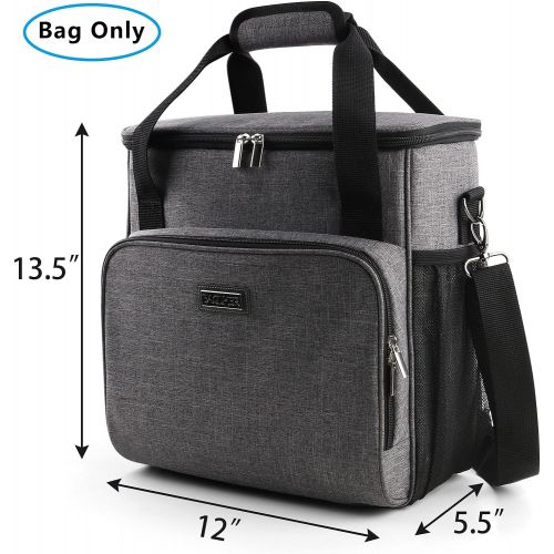  BAGLHER ?Portable Storage Bag, Suitable for Keurig K-Mini and K-Mini Plus Coffee Machines and Other Accessories, Waterproof Travel Carrying Case, Dustproof Tote Bag with Shoulder S