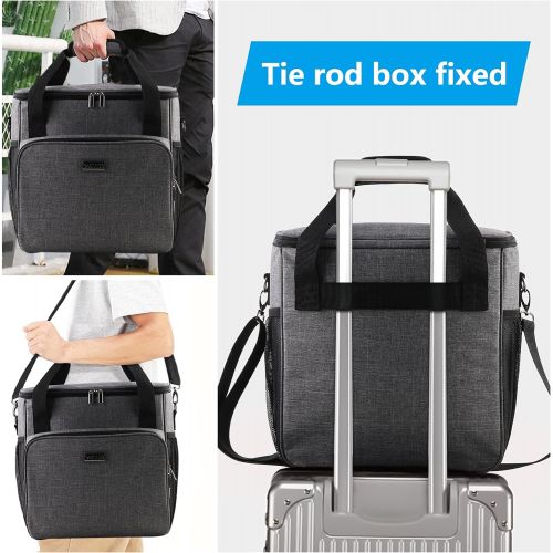  BAGLHER ?Portable Storage Bag, Suitable for Keurig K-Mini and K-Mini Plus Coffee Machines and Other Accessories, Waterproof Travel Carrying Case, Dustproof Tote Bag with Shoulder S