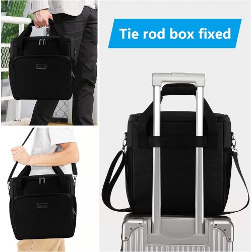  BAGLHER ?Portable Storage Bag, Suitable for Keurig K-Mini and K-Mini Plus Coffee Machines and Other Accessories, Waterproof Travel Carrying Case, Dustproof Tote Bag with Shoulder S