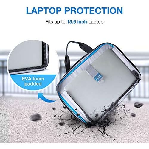  [아마존베스트]Laptop Bag,BAGSMART 15.6 Inch Laptop Shoulder Bag Briefcase Office Bag for Men Women