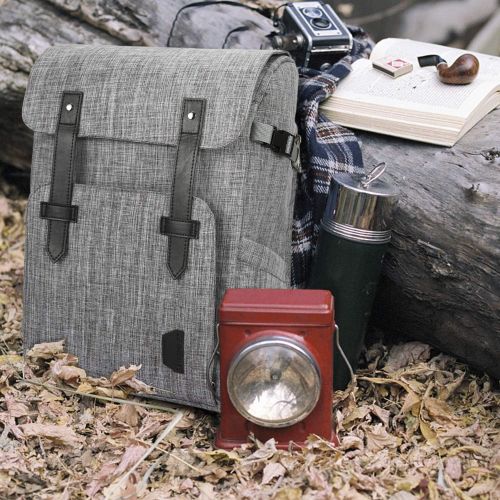  BAGSMART Camera Backpack for SLRDSLR Cameras & 15.6 Laptop with Waterproof Rain cover & Tripod Mount, Green