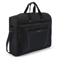 BAGSMART Carry On Garment Bag Travel Suit Bag with Shoulder Strap for Suits, Black