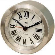 BAI Astor Aluminum Travel Alarm Clock, Roman