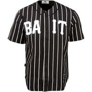 BAIT Men Sluggers Baseball Jersey - Pinstripe