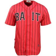 BAIT Men Sluggers Baseball Jersey - Pinstripe