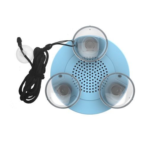  BALDR Waterproof Wireless Shower Radio Blue (Bathroom Speaker): Electronics