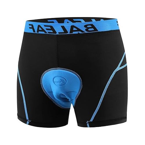  BALEAF Men's 3D Padded Bike Shorts Cycling Underwear MTB Liner