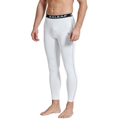  BALEAF Baleaf Mens Thermal Compression Baselayer Tights Fleece Lined Pants