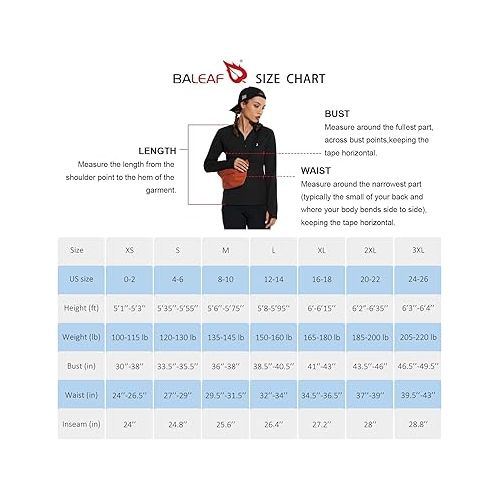  BALEAF Women's Fleece Running Jacket Half-Zip Cold Weather Gear Thermal Shirts Tops Athletic Pullover Workout Winter