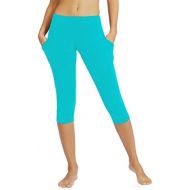 [아마존 핫딜] [아마존핫딜]BALEAF Womens and Girls Yoga Workout Capris Leggings Side Pocket for 5.5 Mobile Phone