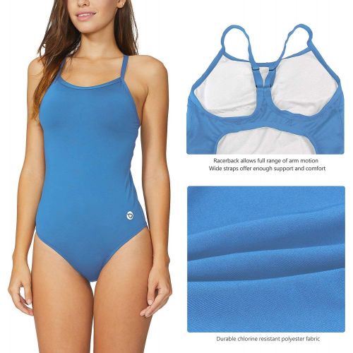  [아마존 핫딜] [아마존핫딜]BALEAF Womens Athletic Training Adjustable Strap One Piece Swimsuit Swimwear Bathing Suit