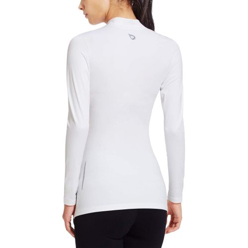  [아마존 핫딜] BALEAF Womens Fleece Thermal Mock Neck Long Sleeve Running Shirt Workout Tops