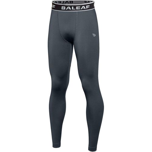  [아마존 핫딜] BALEAF Baleaf Youth Boys Compression Thermal Baselayer Sport Basketball Tights Fleece Lined Leggings