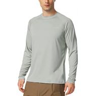 BALEAF Mens Long Sleeve Shirts Dri Fit Lightweight UPF 50+ Sun Protection SPF T-Shirts Fishing Hiking Running