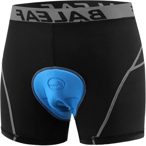  BALEAF Mens Padded Bike Shorts Cycling Underwear 3D Padding Mountain Biking Bicycle Riding Liner Biker