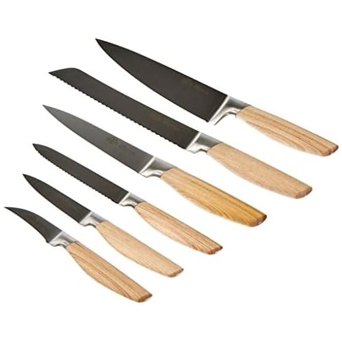  [아마존베스트]Ballarini Tevere 7-Piece Knife Block